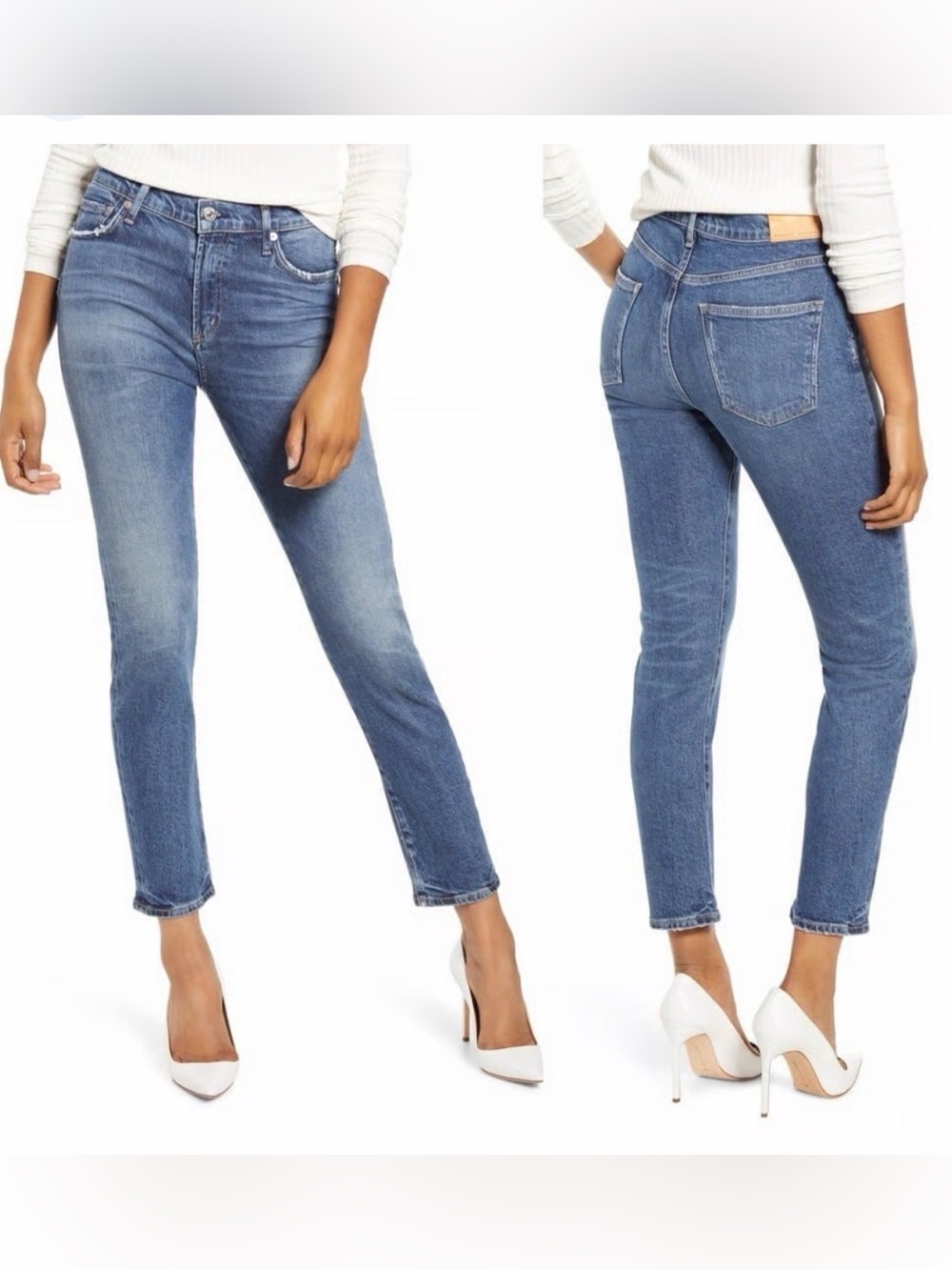 Citizens of Humanity Harlow Ankle Straight Slim Jeans